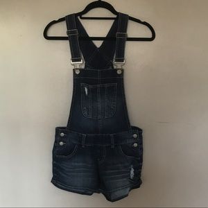 Overall Shorts